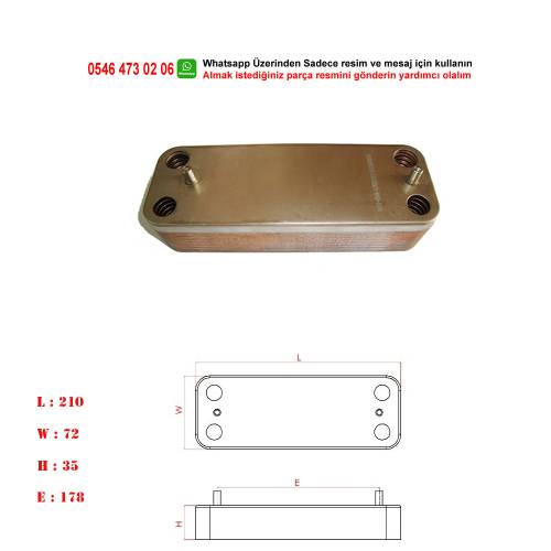 Baymak Lambert Kombi Plakalı Eşanjör - 0